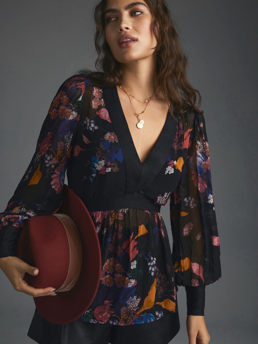 Maeve Open-Back Tunic